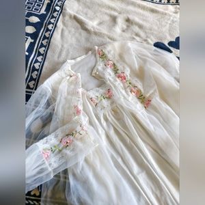 Vintage Peignoir set